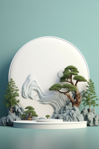 ��ɫչʾ̨����չʾ̨���� PNG