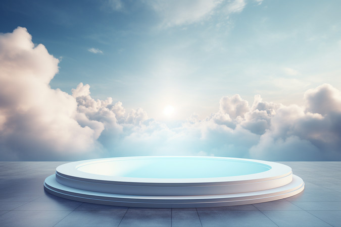 С������ɫ����չʾ̨���� PNG