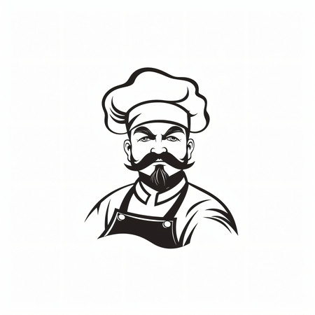 厨师头像图片 厨师头像图片