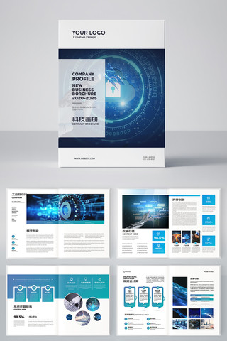 ��ɫ�Ƽ�����ģ��ͼƬ