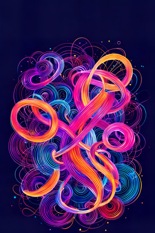 多彩形状背景 多彩形状背景