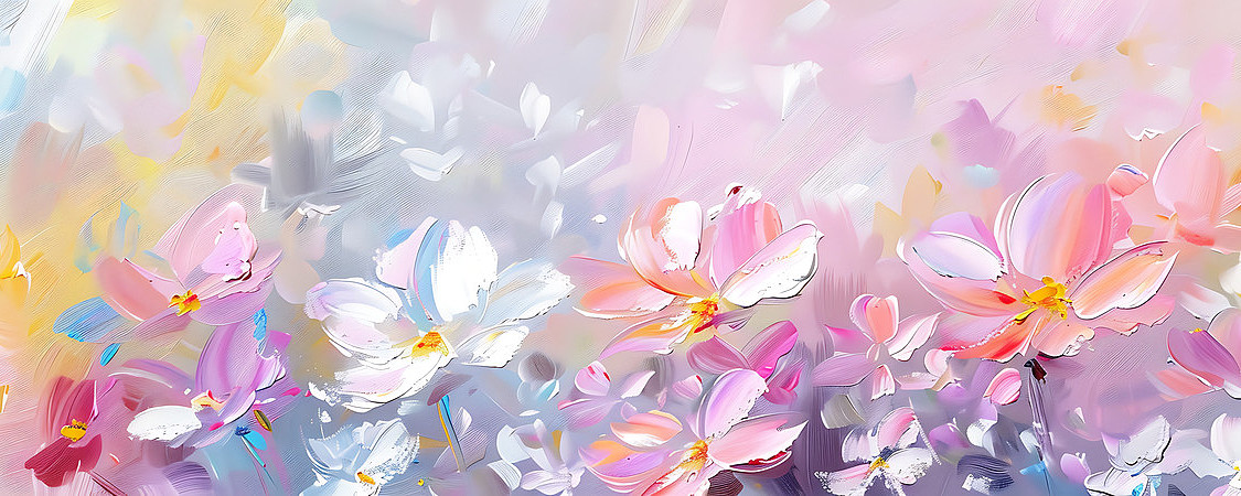 花朵装饰画AI图 花朵装饰画AI图