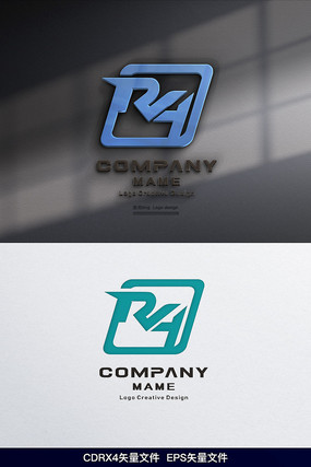 RA母标志RA字母LOGO设计