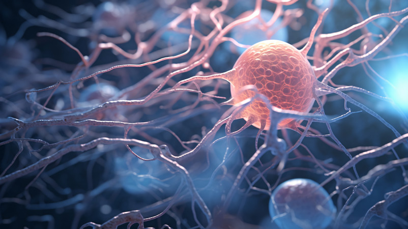 ��ά��Ⱦ������΢���µ���ϸ��ҽѧ����ͼ JPG