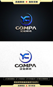 YC标志logo