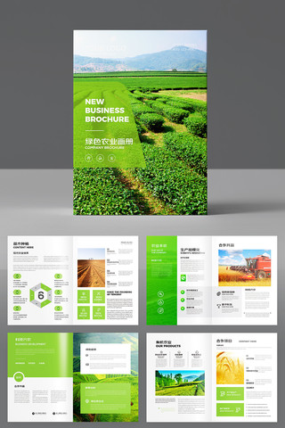 绿色农业宣传册 绿色农业宣传册