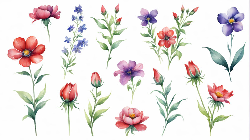 ˮ���ֻ滨�ܻ���Ԫ�ؼ�ͼƬ