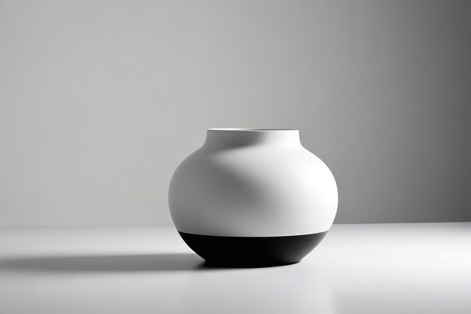 һ����ɫ�Ļ�ƿ�������ϸ���ͼƬ PNG