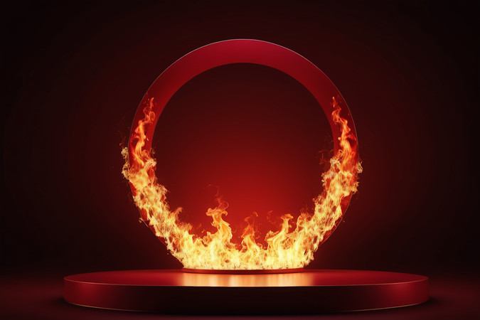 ��ɫ���������ϻ𻷵���д���屳��ͼƬ PNG