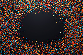 ��ɫ������һȦ��ɫ�����д����ͼƬ