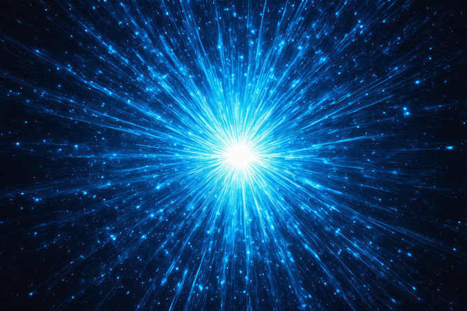 黑色背景的蓝色星星的特写背景图片 黑色背景的蓝色星星的特写背景图片