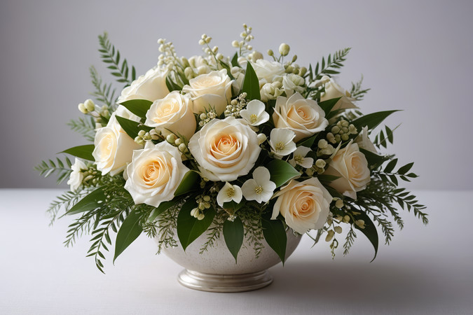 һ����ɫ�Ļ�ƿ�����а�ɫ�Ļ�������ͼƬ PNG