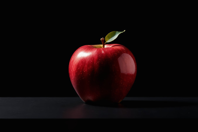 ��������һ����ƻ��������һƬҶ��ͼƬ