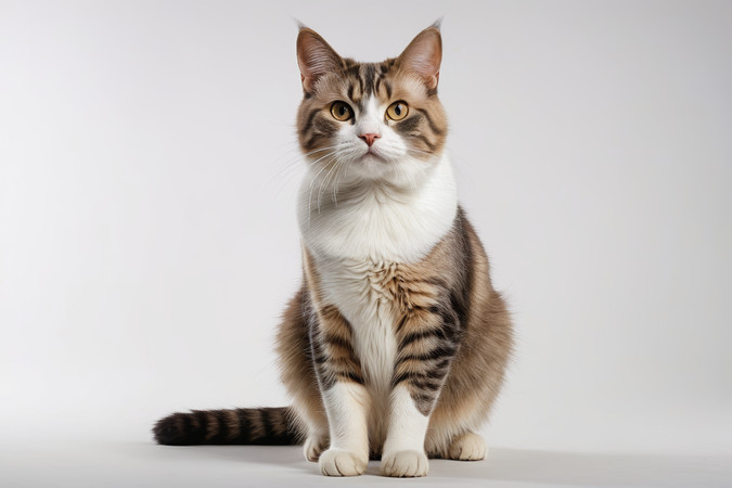 ˫ɫ����è��ֱ���ž�ͷ������ɫ����ͼƬ