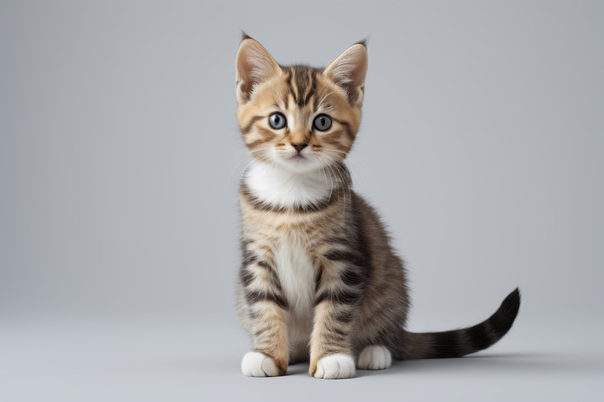 ��ɫ��������һֻСèͼƬ PNG