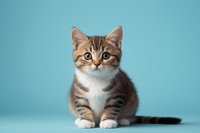 ��ɫ��������һֻСèͼƬ