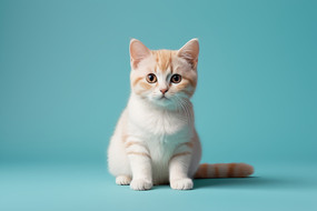 ��ɫ��������һֻСèͼƬ