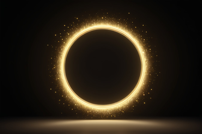 ���й�Ч�ķ���ԲͼƬ PNG