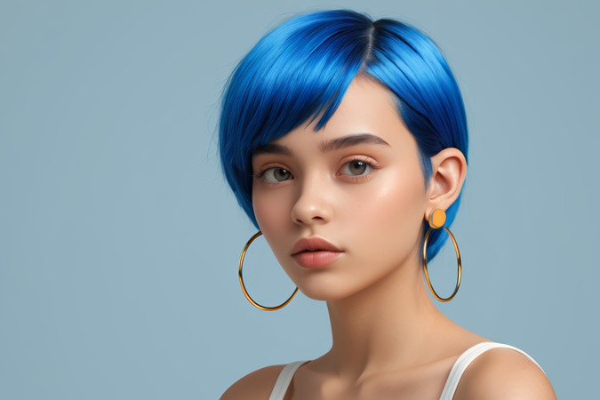 ������ɫͷ�����Ż��ζ����ڳ��������ո�Ů PNG