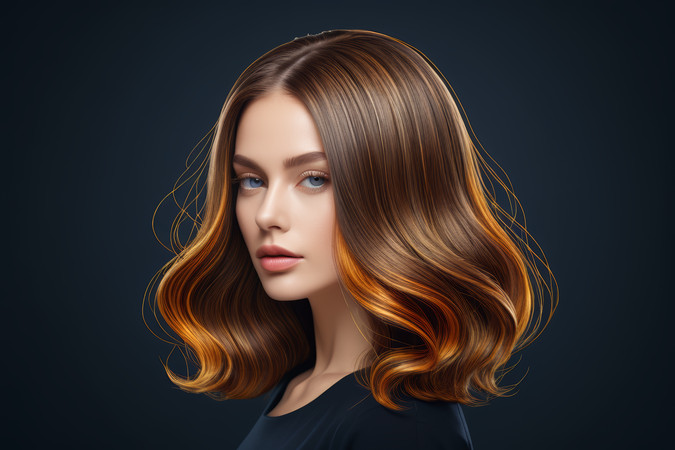 һ�����ų����Ĳ���״ͷ�������۾���Ů�� PNG