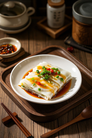 肠粉中国传统经典美食中式家常美味食物