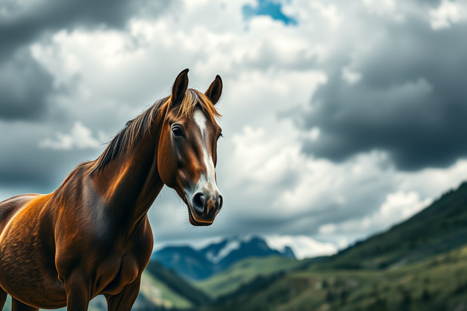 һƥ��ɫ����վ��ɽ������Ұ�����ͼƬ PNG