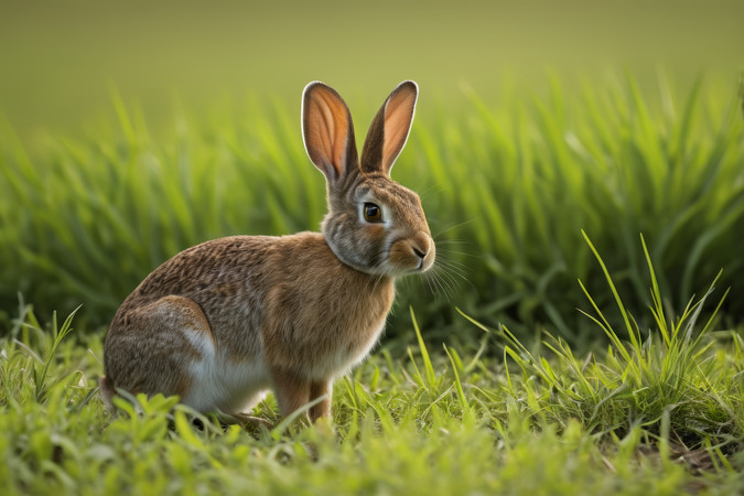 һֻ�������ڲݵ��ϸ���ͼƬ PNG