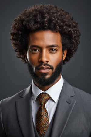 留着胡须西装打领带的男子高清图片 留着胡须西装打领带的男子高清图片