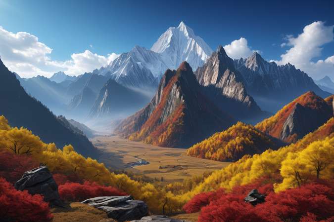 ɽ����ɽ��ɽ�ȸ���羰���ͼƬ PNG