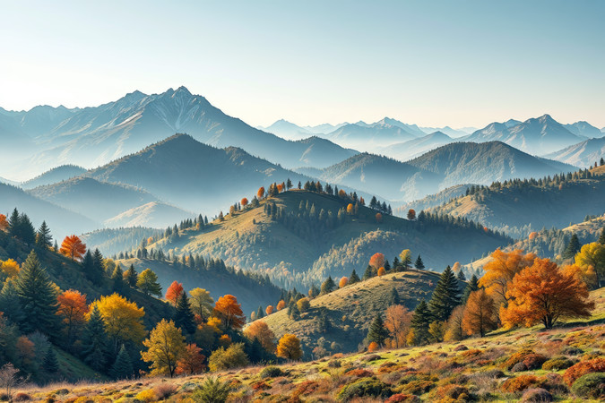 ɽ������ľ����ɽ�����羰���ͼƬ PNG