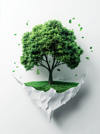 绿色的大树 绿色的大树