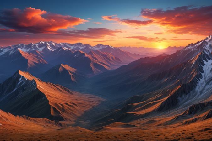 ����ɽ���羰���ͼƬ PNG