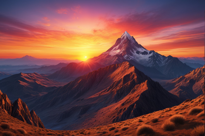 ����ɽ������羰���ͼƬ PNG