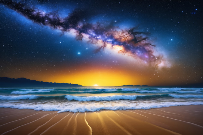 ϵǿպͺ˵ĺ̲羰ͼƬ