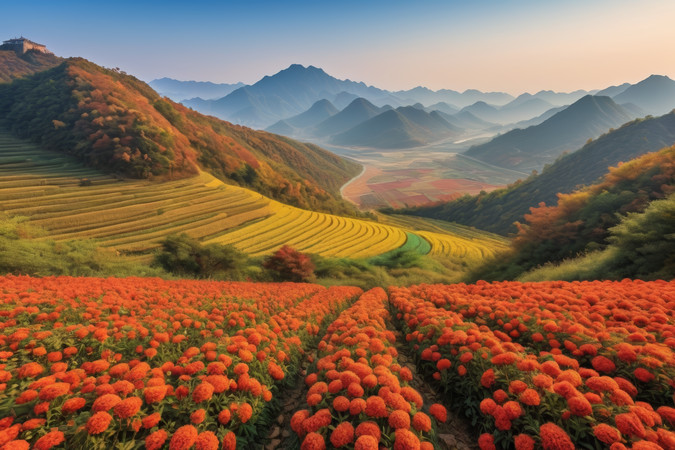 ɽ���ͻ���ɽ�ȸ���羰���ͼƬ