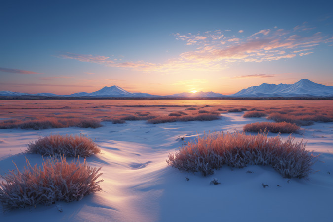 ѩ����������ɽ������羰���ͼƬ