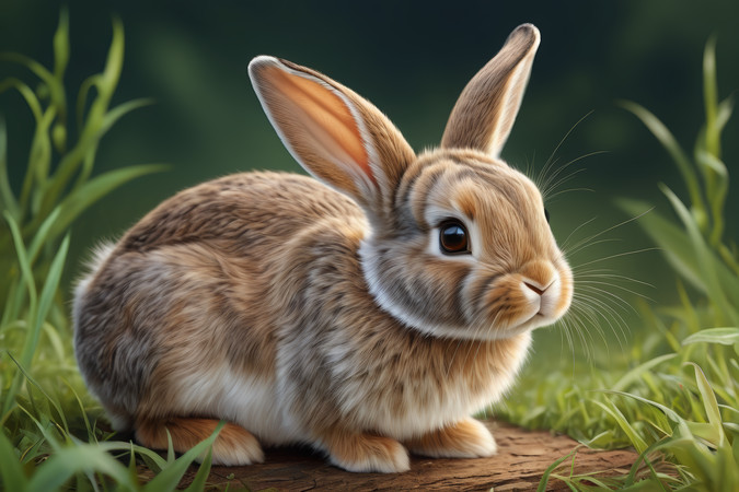 һֻ�������ڲݴ��е�ԭľ�ϸ���ͼƬ