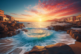 ���ϵ����亣̲�ͽ��������羰���ͼƬ