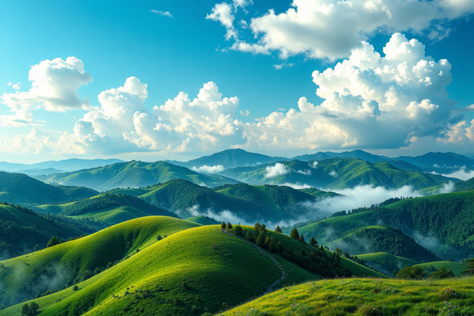 �������ɽ����羰���ͼƬ PNG