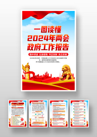 两会政府工作报告挂图 两会政府工作报告挂图