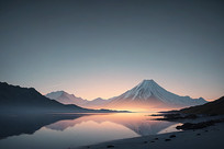 ʱɽӳںˮи屳ͼƬ