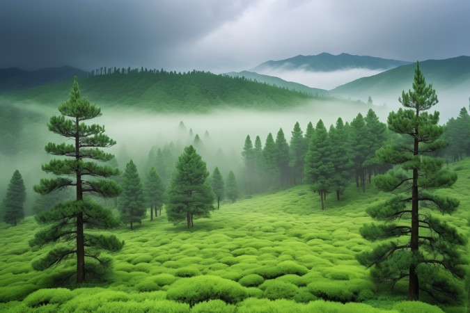 һƬ̲ݵϵľһɽͼƬ