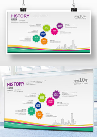 公司发展历程模版 公司发展历程模版