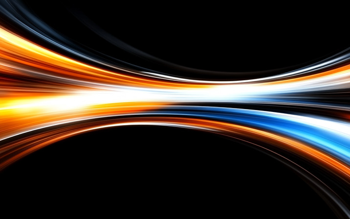 高速光流在夜空中划过 高速光流在夜空中划过