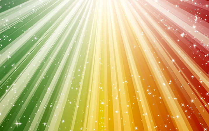 星光洒落的彩虹背景 星光洒落的彩虹背景