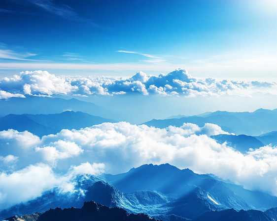 高山之巅云雾缭绕 高山之巅云雾缭绕