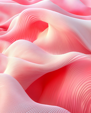 粉色波纹中舞动的流光 粉色波纹中舞动的流光