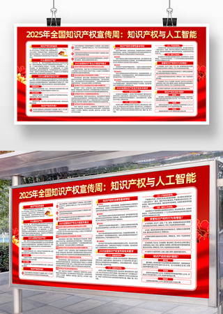 2025年全国知识产权宣传周宣传栏