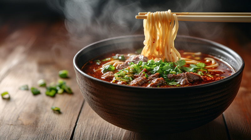 香辣牛肉面