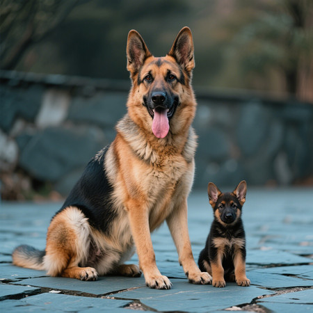 忠诚的牧羊犬